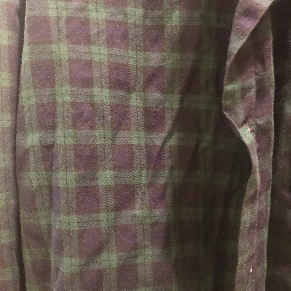 Plaid button down - Picture 2 of 2